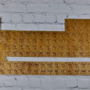 The Periodic Table Of Elements Wooden Puzzle